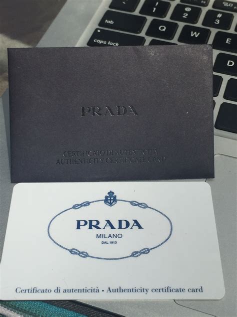 fake prada bags ebay|prada authenticity card.